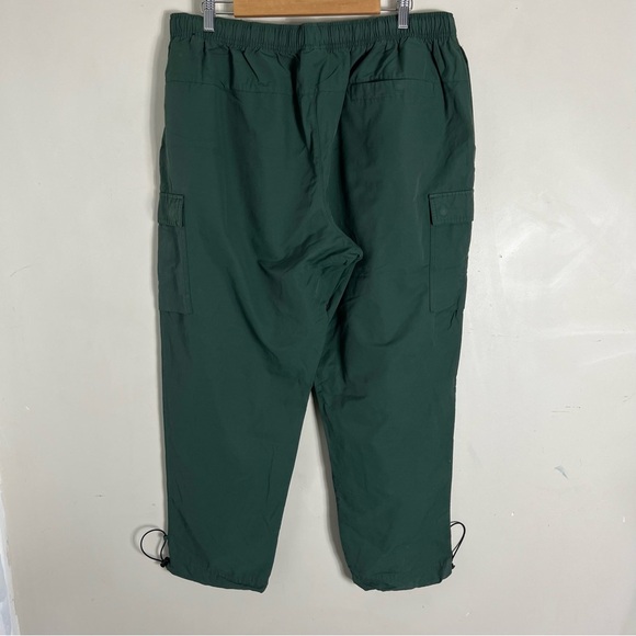 NIKE SPORTSWEAR CARGO Nylon Pants Green Size XXL Women’s Pull On Sporty - Picture 3 of 13